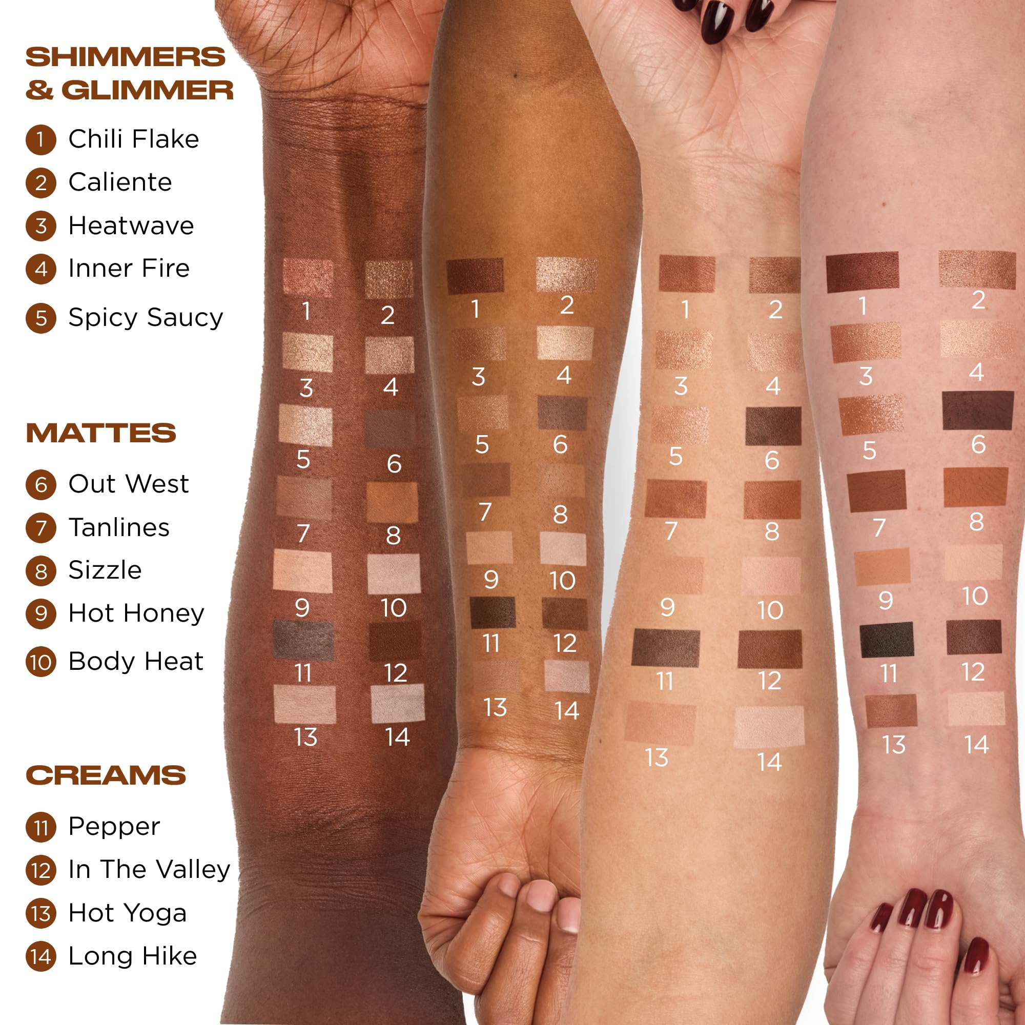 Urban Decay shimmer topper on brush showing high-impact light-reflecting benefit