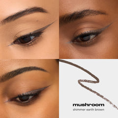 URBAN DECAY pencil tip close-up highlighting creamy glide and precise application benefit