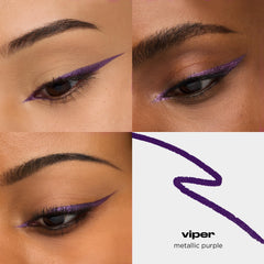 URBAN DECAY close-up of pencil tip demonstrating creamy glide benefit