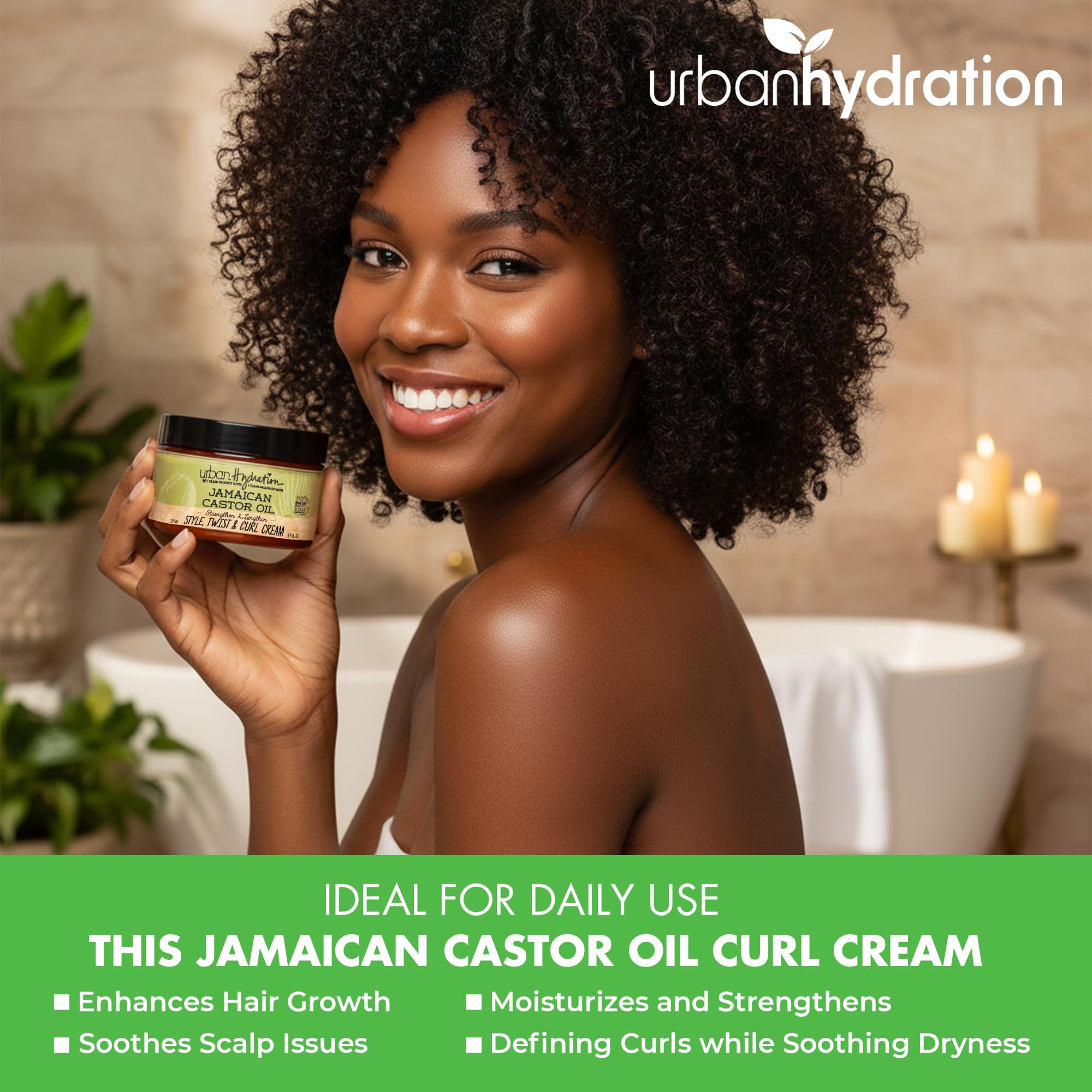 Urban Hydration ingredients aloe vera and ginger highlighting soothing benefits