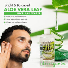 Urban Hydration bottle held in hand showing 10 oz scale convenience
