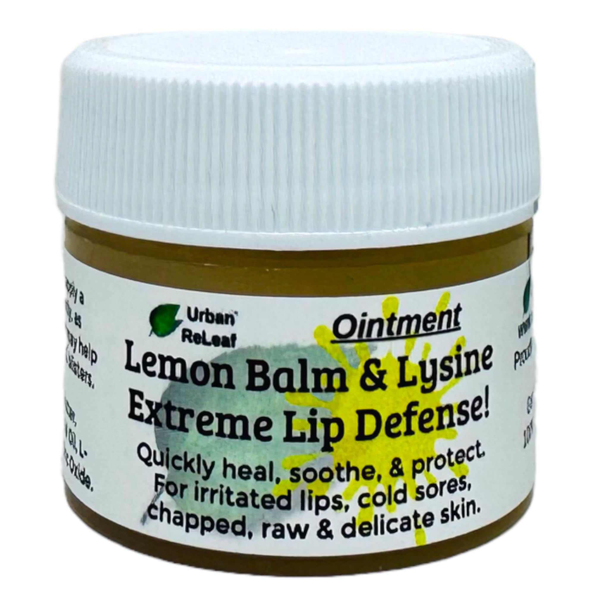 Urban ReLeaf front tube showing brand and soothing finish benefits
