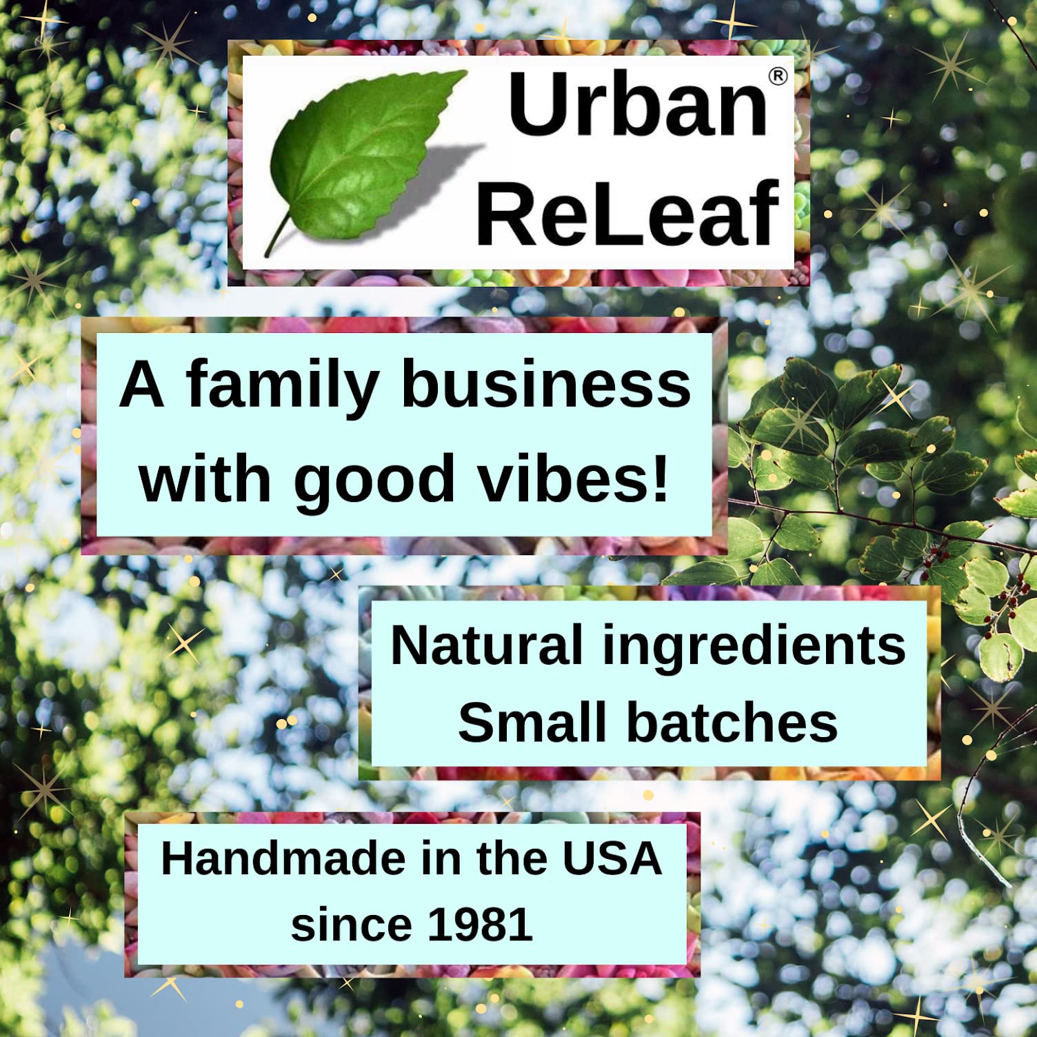 Urban ReLeaf lifestyle outdoor scene conveying protection during activities