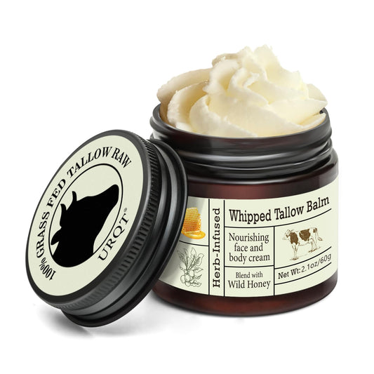 URQT front jar showing product branding and jar design for confidence
