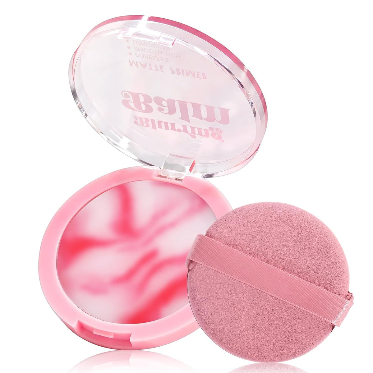 URQT blurring balm front jar showing sleek packaging and instant pore-smoothing benefit