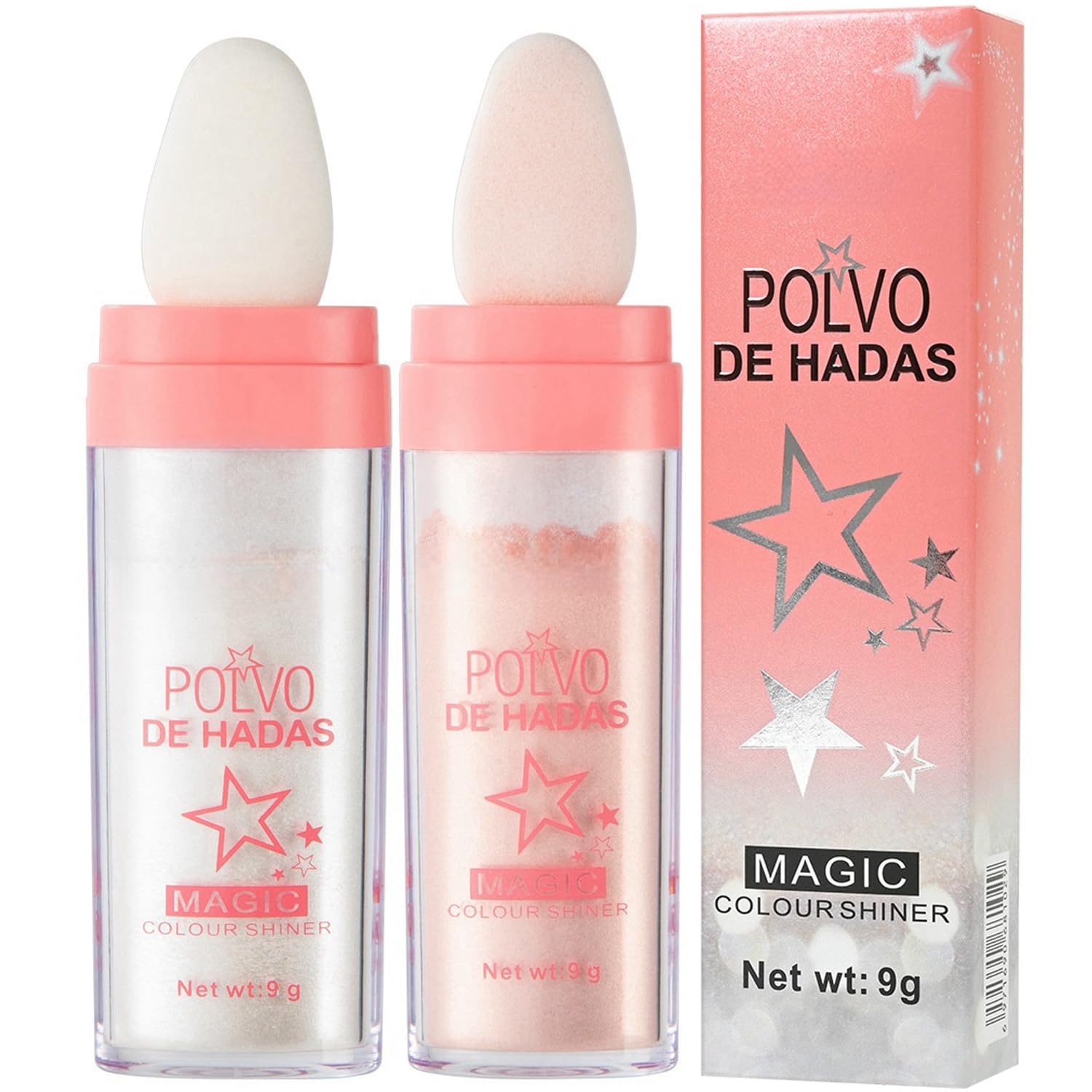 URQT front packaging showing two Fairy Dust sticks and benefits