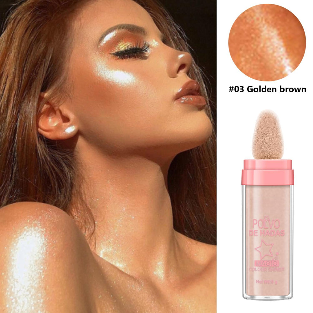 URQT highlighted model at night event, demonstrating festival-ready glimmer and eye-catching shine