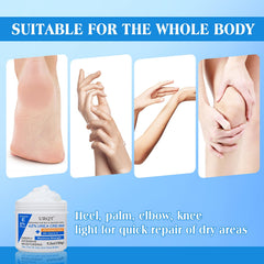 URQT open jar revealing dense moisturizing cream inside