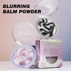URQT texture close-up of balm-to-powder finish for soft-focus effect