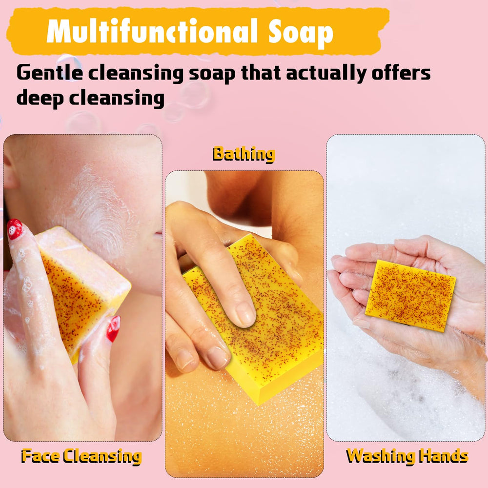 Urrznp soap on ceramic dish demonstrating neat drying and durability