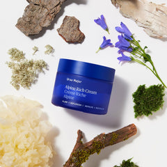 Ursa Major jar lid detail emphasizing premium clean skincare packaging