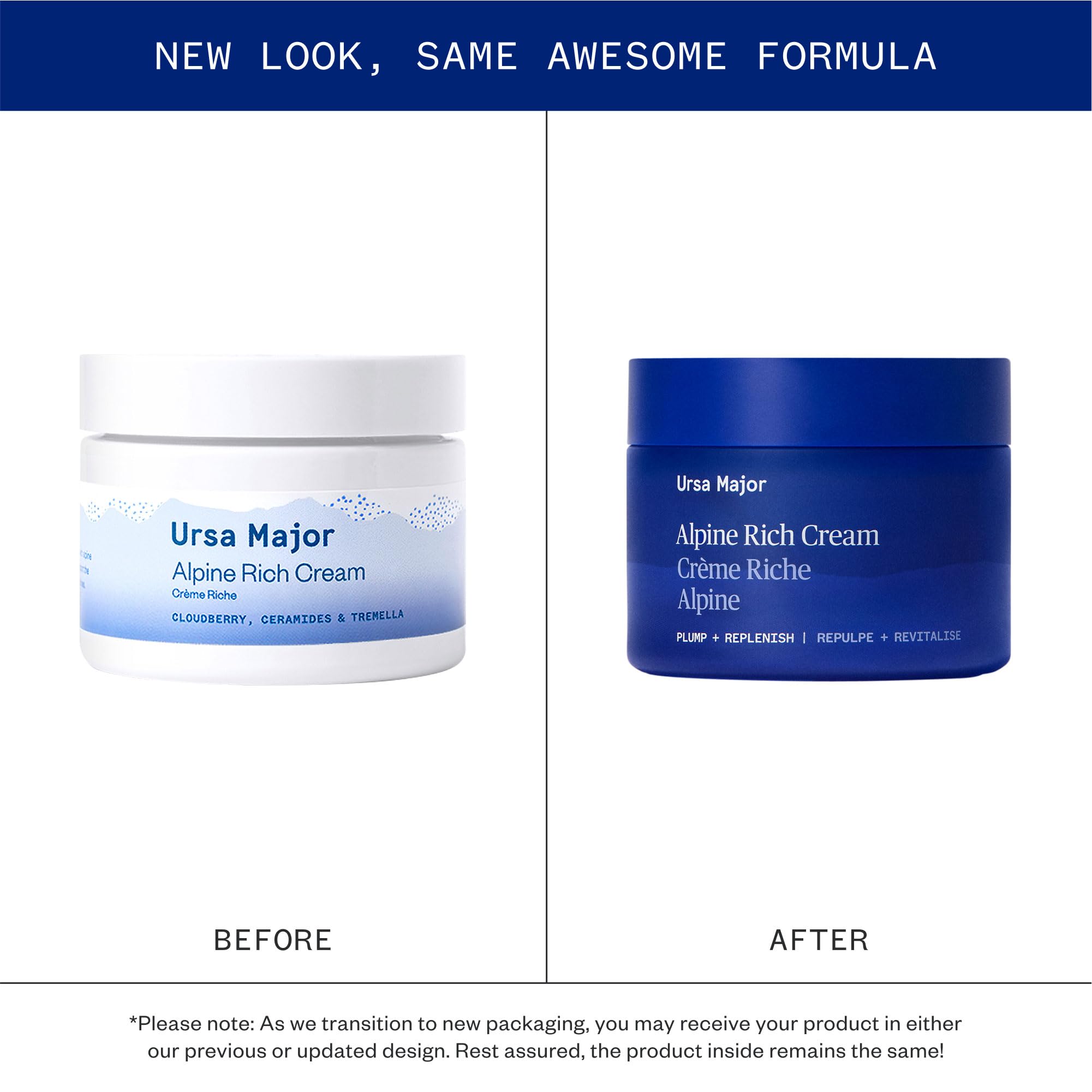 Ursa Major open jar close-up displays cream texture and hydration