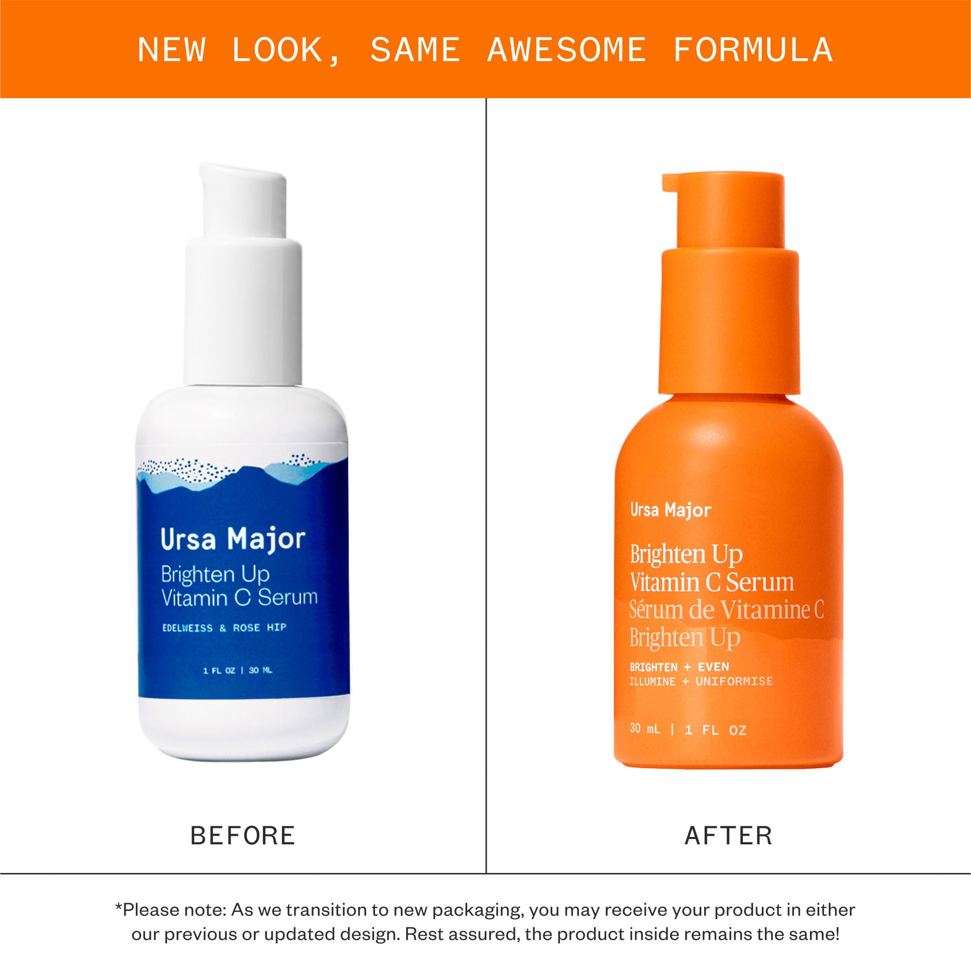 Ursa Major serum texture on hand highlighting lightweight absorption benefit