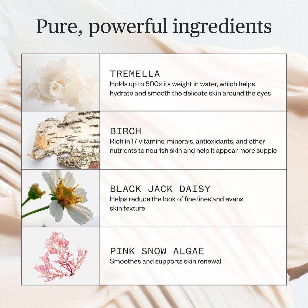 Ursa Major cream texture swirl showing rich, hydrating consistency benefit