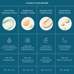 Ursa Major applying serum to face for instant moisture boost