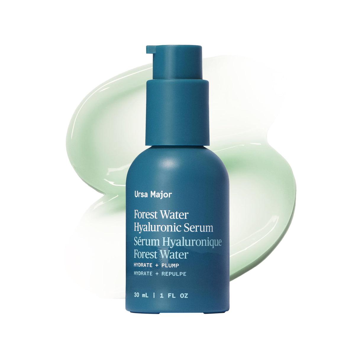 Ursa Major front bottle showing clean design and hydration benefit