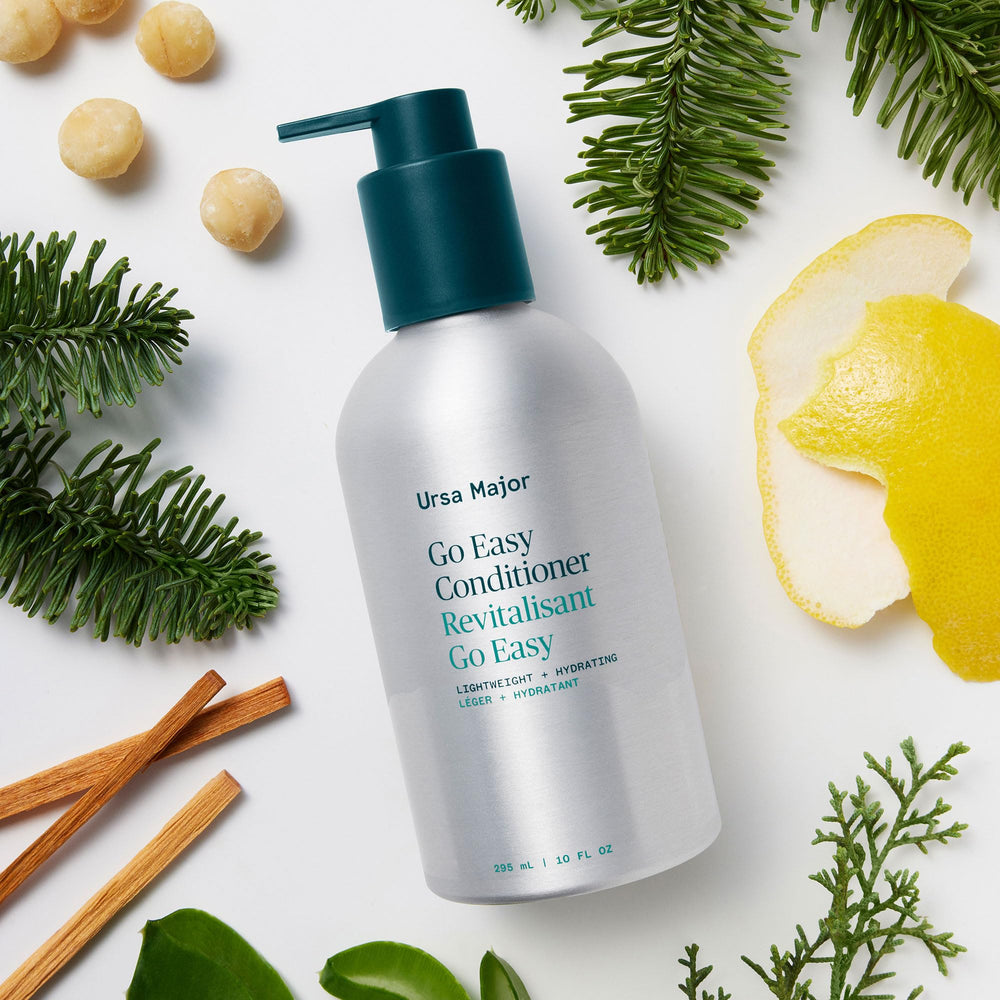 Ursa Major recyclable aluminum bottle emphasizing eco-friendly packaging