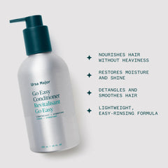 Ursa Major pump and label close-up highlighting ingredient list and seal
