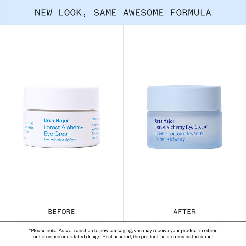 Ursa Major label close-up highlighting active ingredients for clarity