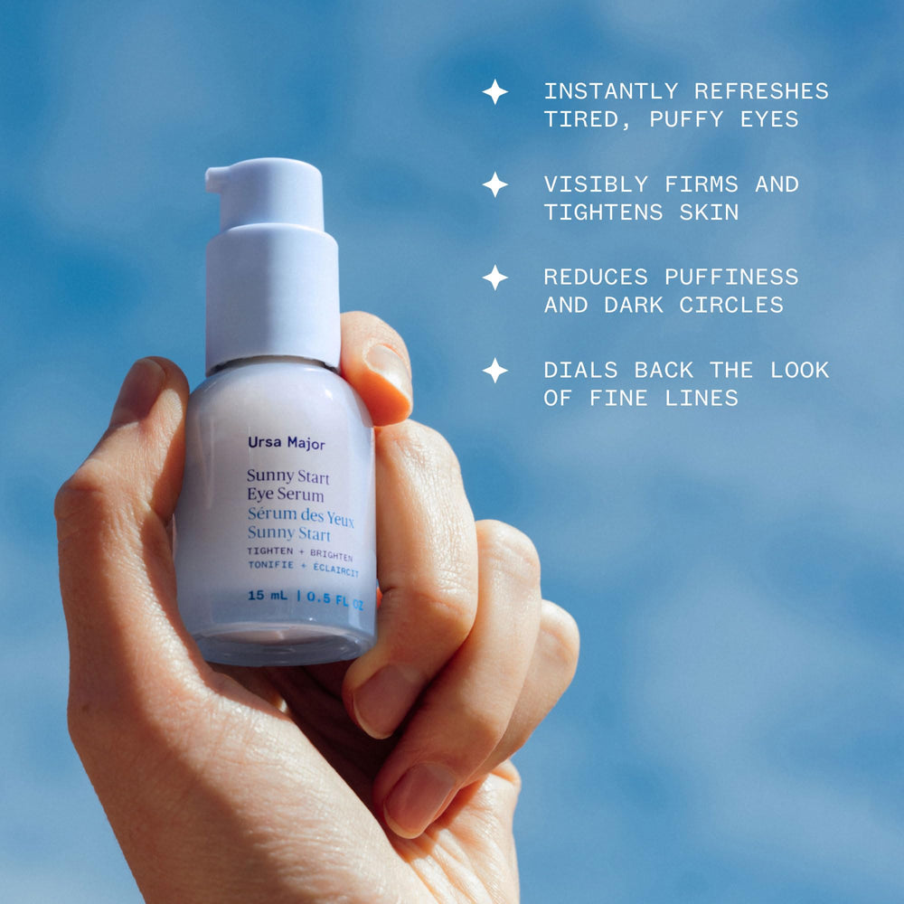 Ursa Major gel texture close-up illustrating lightweight cooling hydration effect