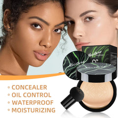 Ursoulney application stamping on cheek for natural stamped coverage