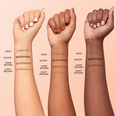 Ursoulney brow pen texture stroke demonstrating fine natural-looking brow lines