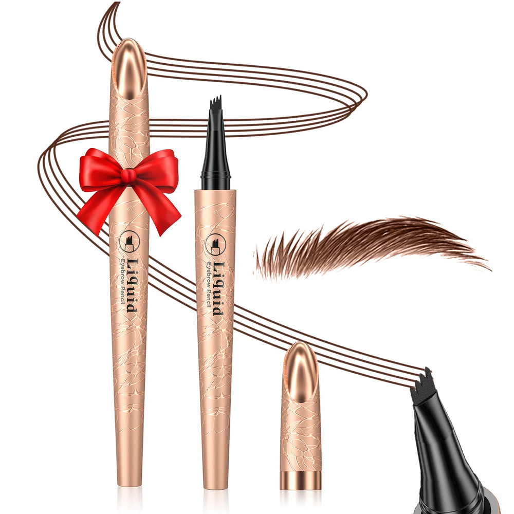 Ursoulney eyebrow pen front packaging showing product and shade benefits