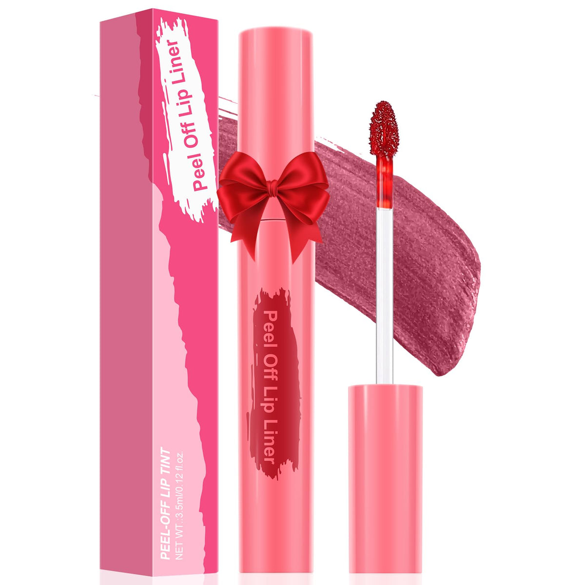 Ursoulney front packaging showing mauve shade and product benefit long wear