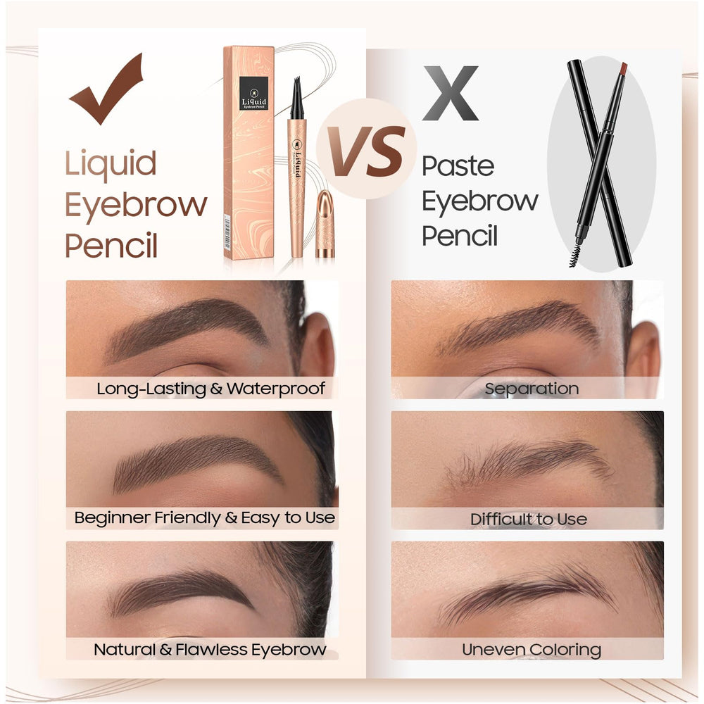 Ursoulney ink swatches showing medium brown shade for natural look