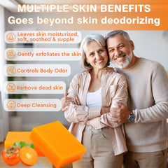 URZTUL rich lather on skin demonstrating deep cleansing and odor control