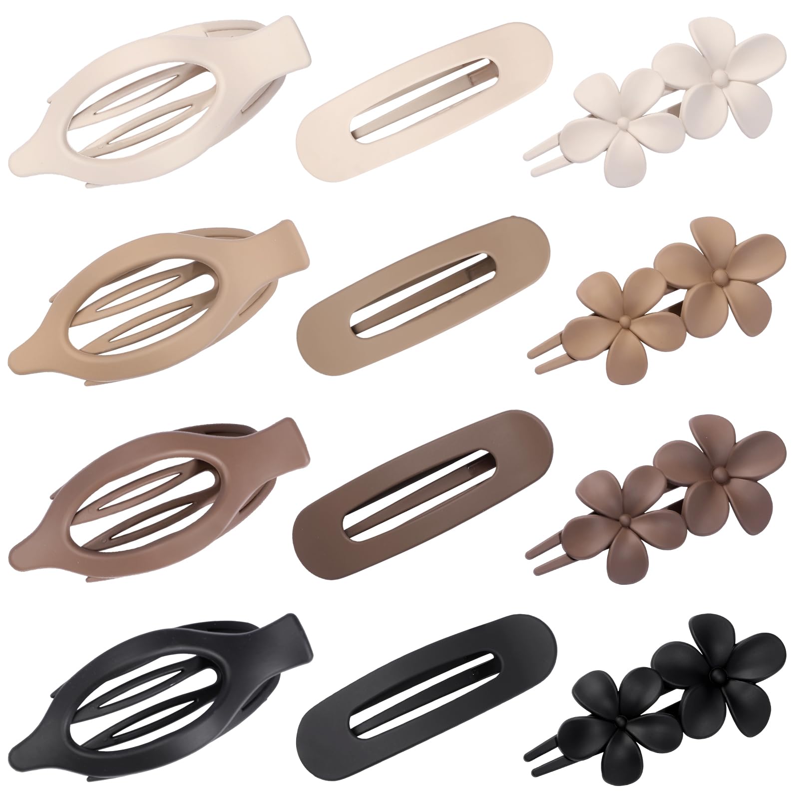 USDNICE brown shade assortment showing color-matching for natural looks
