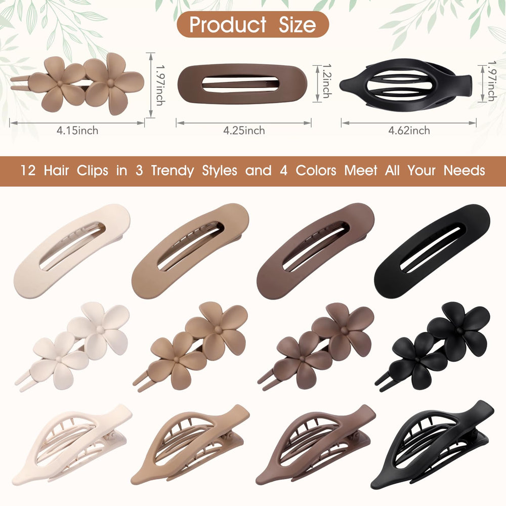 USDNICE clips held in hand to show size and travel-friendly convenience