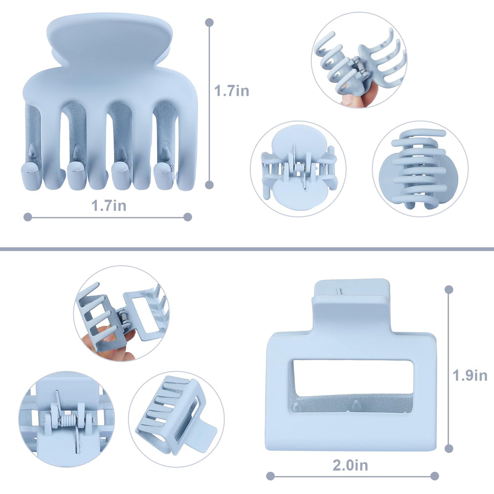 USDNICE clips held in hand to show scale and lightweight portability benefit