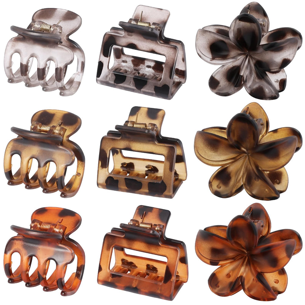 USDNICE plumeria flower clip close-up showing decorative detail and secure hold benefit