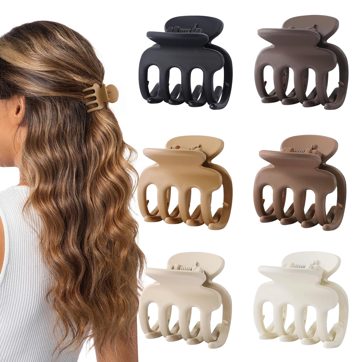 USDNICE coffee front packaging showing six matte clips and benefits