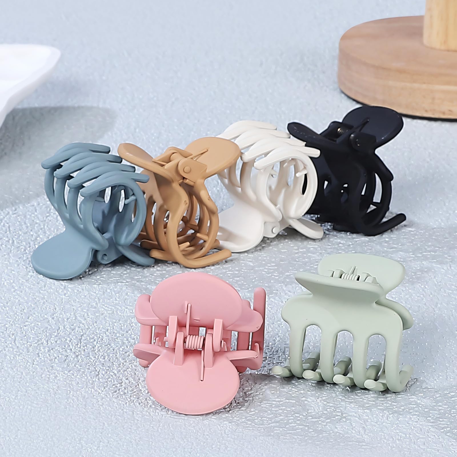 USDNICE six colors laid flat displaying variety to match outfits