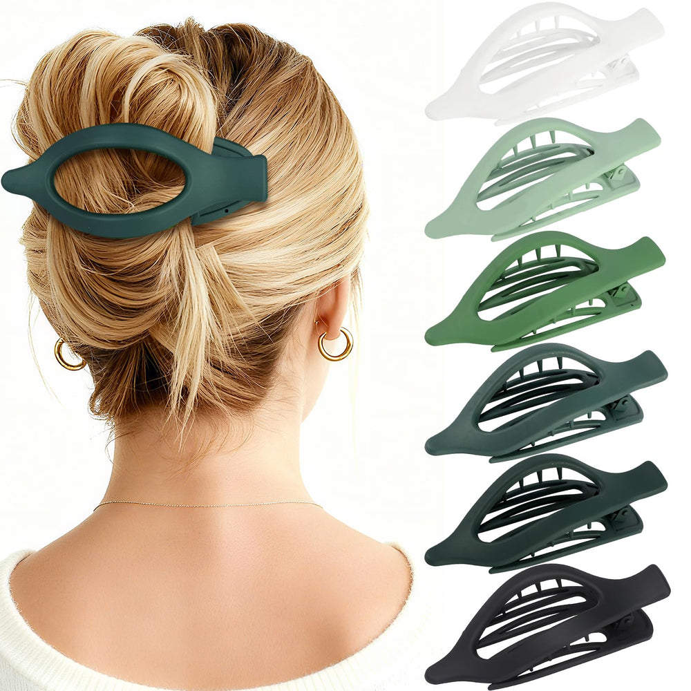 USDNICE flat clip front view showing sleek matte finish and secure hold