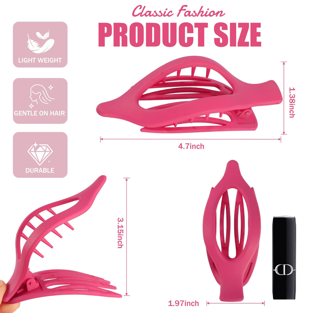 USDNICE clip securing half-up style, stylish hold for daily wear