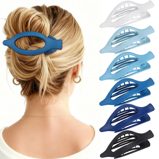 USDNICE flat clip front view showing clean matte finish and secure hold