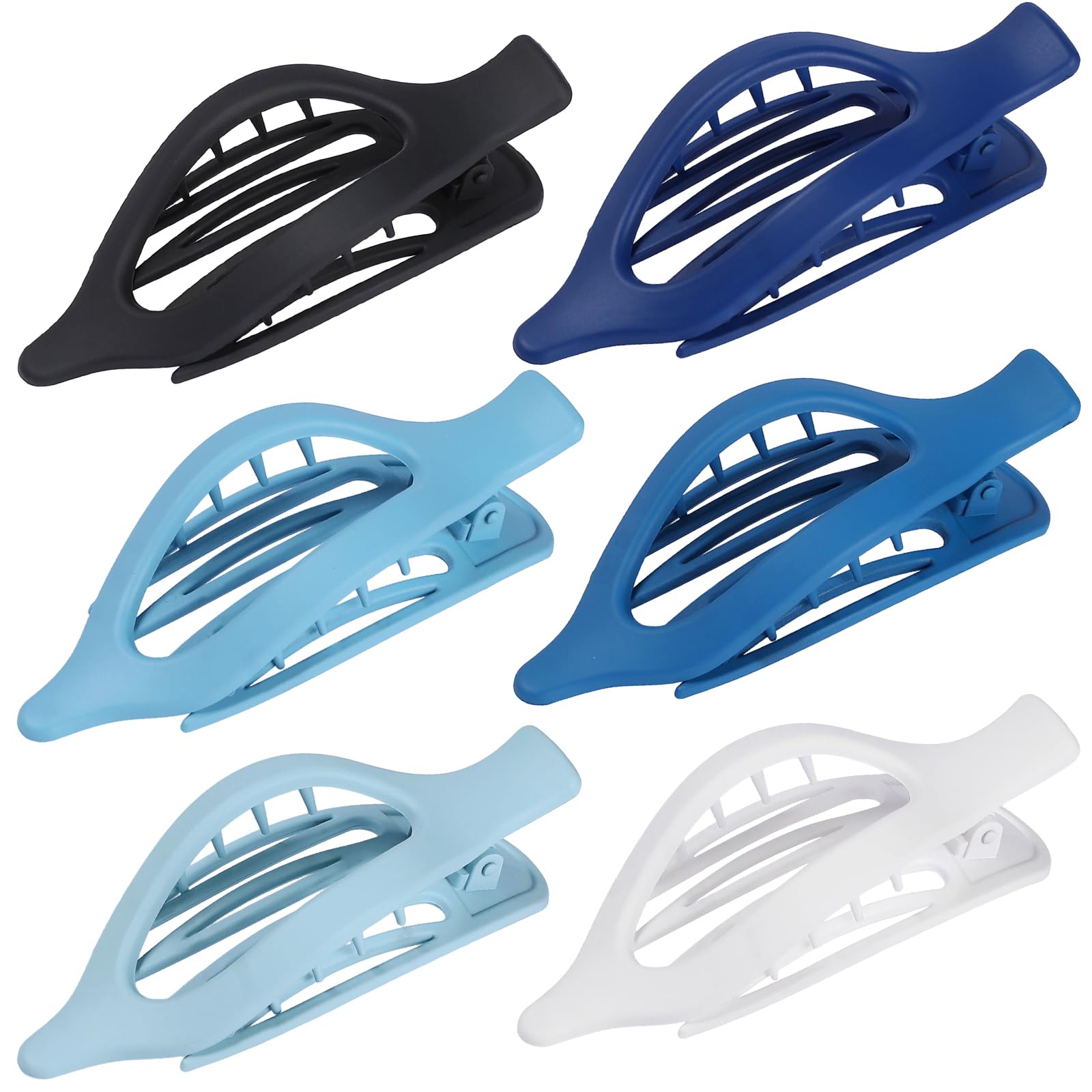 USDNICE six clips displayed in packaging showing color variety and gift-ready