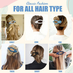 USDNICE clip texture showing matte surface that avoids hair creases