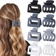 USDNICE front view of grey clip set showing neat packaging and modern look