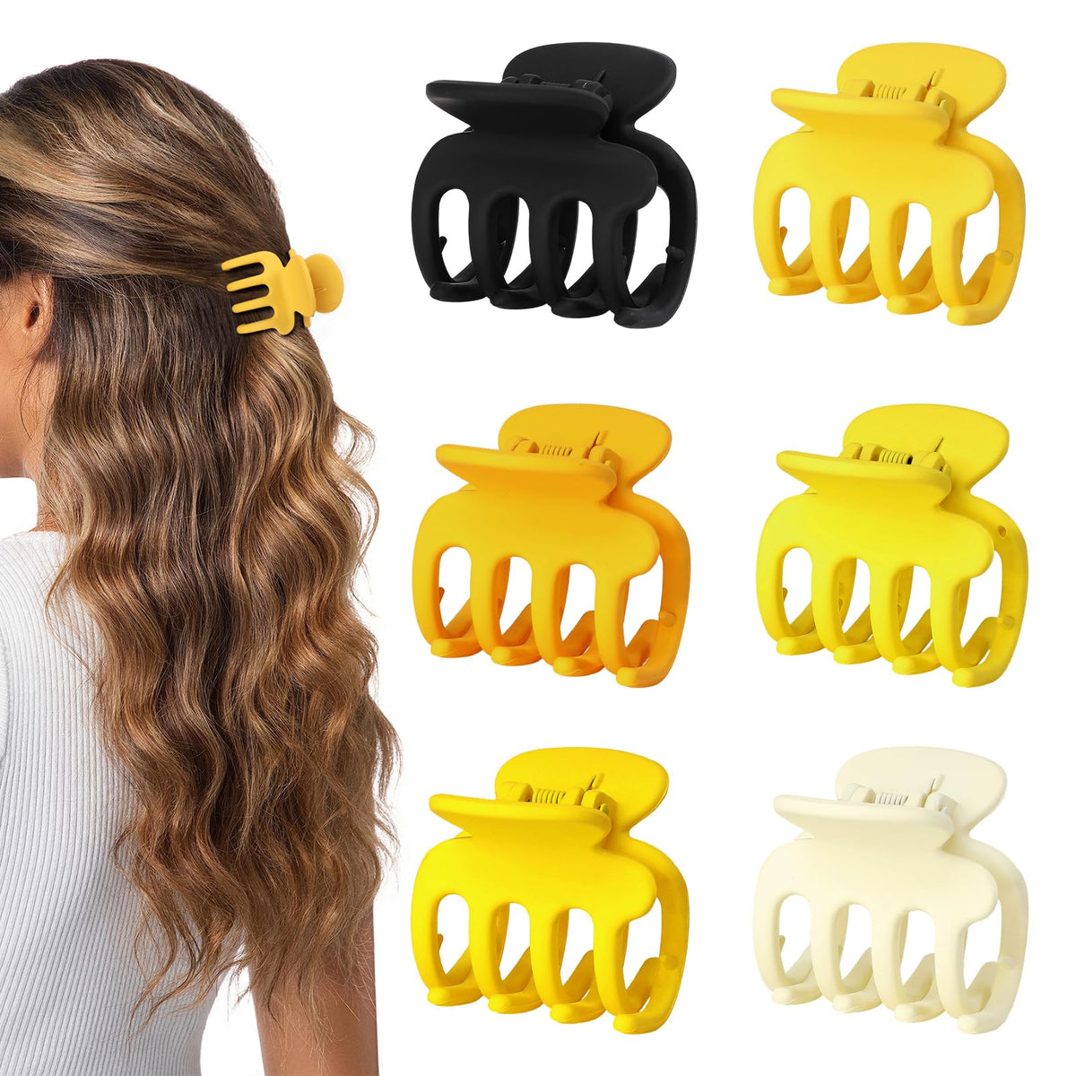 USDNICE front view showing yellow clip benefits secure hold