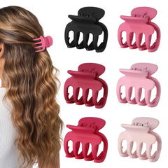 USDNICE front view six-piece pink purple pack shows color variety and everyday style