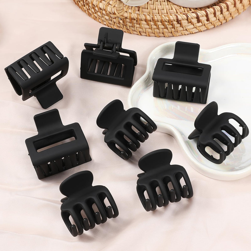 USDNICE clip holding half-up hairstyle showcasing discrete style and reliable hold benefit