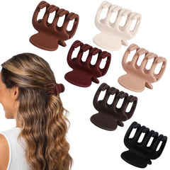 USDNICE clips arranged with outfit and accessories showing styling versatility and quick touch-up use