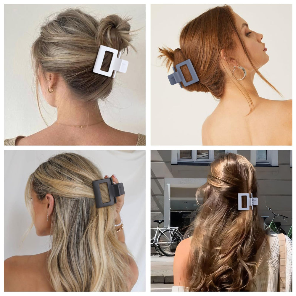 USDNICE assorted color clips laid out to match outfits and mix styles