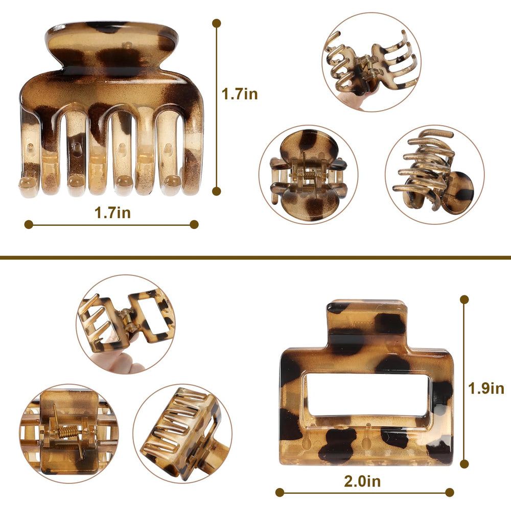 USDNICE rectangle clip securing a small updo for comfortable all-day hold