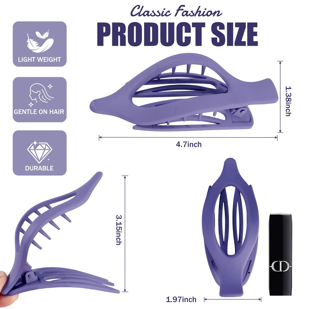 USDNICE side profile showing flat oval shape that lies comfortably against the head