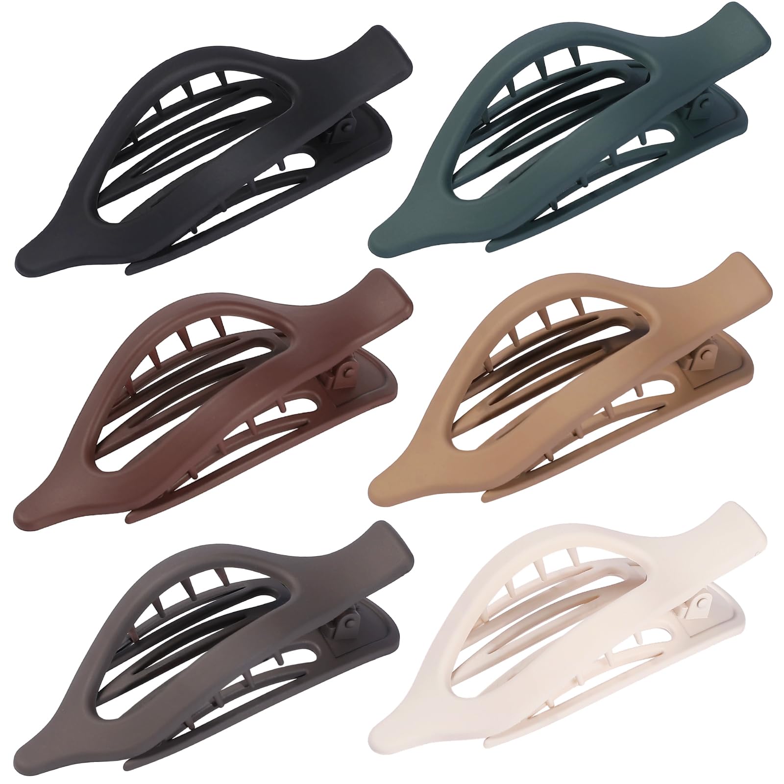 USDNICE six-color array laid flat showing versatile shades for outfit coordination